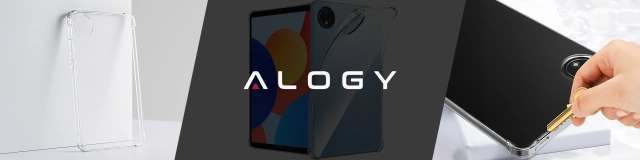 Etui do Redmi Pad SE 8.7" Przezroczyste, Ochronne, Hybrydowe, Wzmocnione Narożniki, Smukłe i Lekkie, Alogy FlexiShield™ ShockProof Case