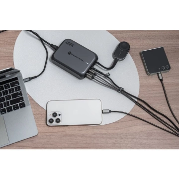 Forcell GaN III Desktop-Ladegerät 200 W 3 x USB-C 2 x USB-A PD QC SFC