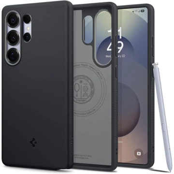 Etui do Samsung Galaxy S25 Ultra Black Spigen Nano Pop Mag MagSafe Sesame