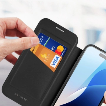 iPhone 16 Pro Max Dux Ducis Skin X Pro MagSafe Hülle Schwarz