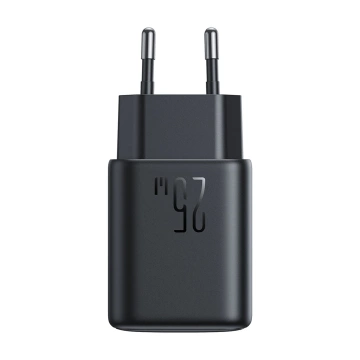Joyroom USB-C 25W SFC / PPS / PD Netzwerkladegerät - Schwarzes USB-C / USB-C-Kabel 1 m