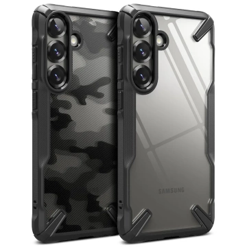 Etui für Samsung Galaxy S25 Plus Camo Black Ringke Fusion X