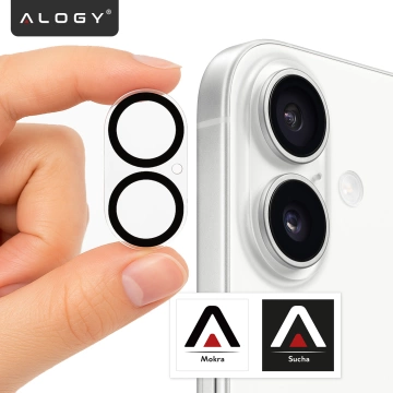 2x Kameralinsenglas für Apple iPhone 16 Pro / 16 Pro Max Alogy Lens Protector Pro Transparent