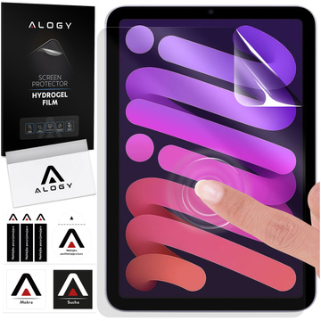 Hydrogel-Schutzfolie für Tablet für Apple iPad Mini 6 2021 8.3 6gen. Alogy-Hydrogel