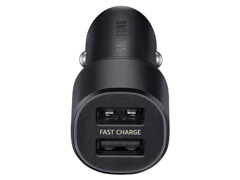 Oryginalna Ładowarka Samochodowa Samsung EP-L1100NBEGWW 2x USB Czarna