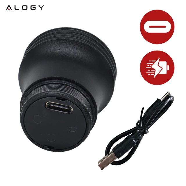 Lampka rowerowa SMART tylna Alogy RedLine R na tył roweru oświetlenie LED światełko światło tylnie czerwona reakcja na hamowanie inteligentna wodoodporna