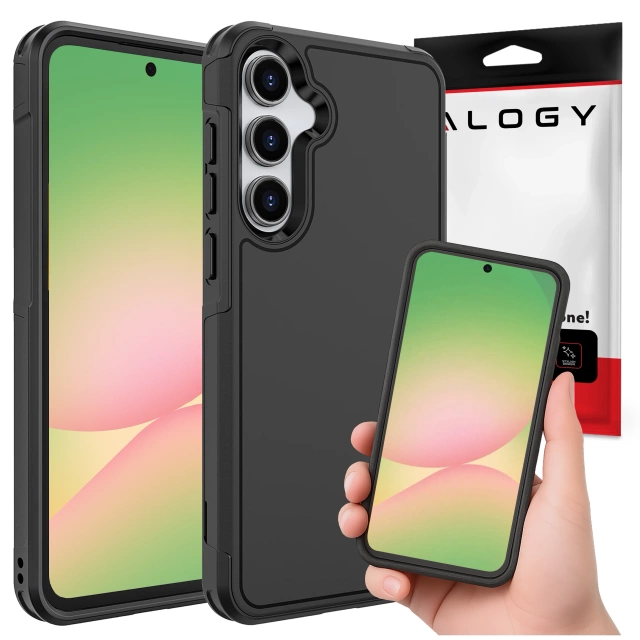 Etui do Samsung Galaxy A56 / A36 5G 2025 Pancerna Obudowa Ochronna na Telefon Wzmocniona Alogy HeavyDuty™️ Case Czarne