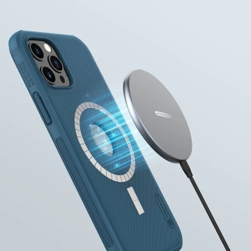 Nillkin Super Frosted Shield gehärtete Hülle für iPhone 12 Pro Max schwarz