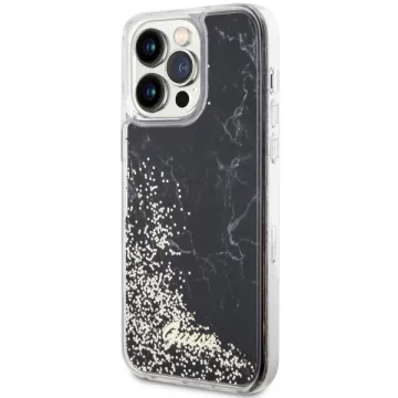 Etui Guess GUHCP14XLCSGSGK do iPhone 14 Pro Max 6.7" hardcase Liquid Glitter Marble