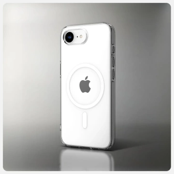 Etui für iPhone 16e Spigen Liquid Crystal Mag MagSafe Clear