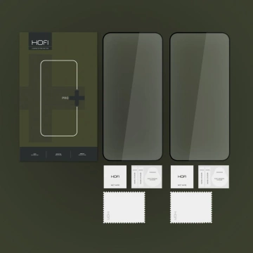 Hofi Glass Pro 2er-Pack gehärtetes Glas für Samsung Galaxy A35 / A55 5G Schwarz