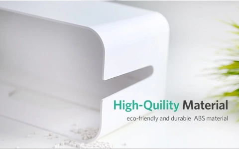 "Kabelorganizer UGREEN Box Container für L-Lamellen 42,5x17,5x15,5cm schwarz-weiß (LP110)"