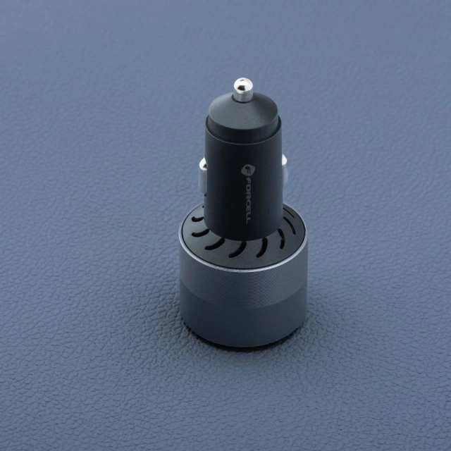 Ładowarka samochodowa Forcell 85W 2xUSB-C + USB-A Szybkie Ładowanie