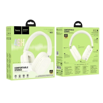HOCO kabellose Bluetooth-Kopfhörer W51 weiß