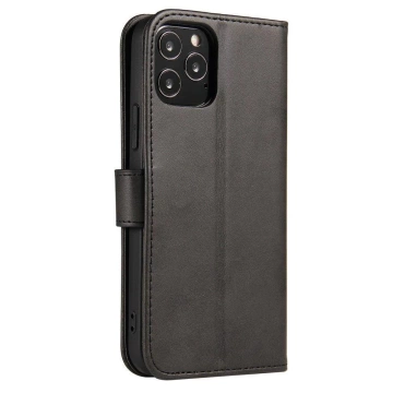 Magnet Case elegante Hülle Flip Cover für Samsung Galaxy M53 5G schwarz