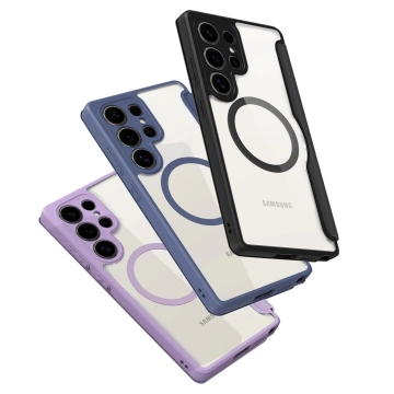 Etui Portfelowe do Samsung Galaxy S25 Ultra Dux Ducis Skin X Pro Niebieskie