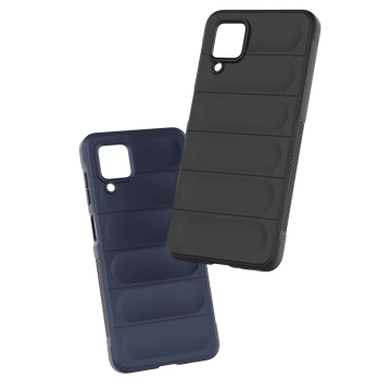 Magic Shield Case Hülle für Samsung Galaxy A12 flexible gepanzerte Hülle schwarz