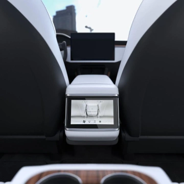 Gehärtetes Glas Spigen Glas.tr Slim Tesla Model X 2022 / Model S 2021 schwarz