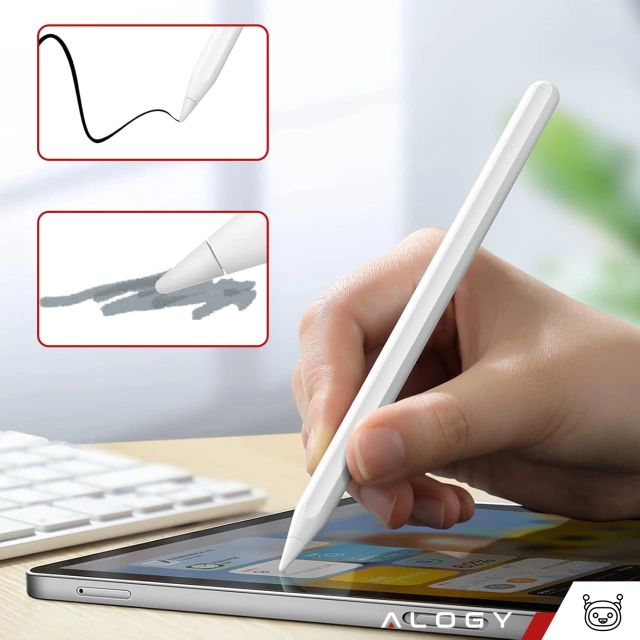 Końcówka wymienna 4szt. Twardość 2x 2B, 2x 2H do Rysika do Apple Pencil 1/2 generacji do iPad Air Pro Mini