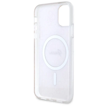 Etui Guess GUHMN61H4STP für iPhone 11 6,1" Hardcase 4G MagSafe