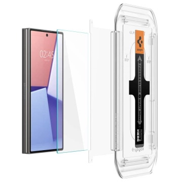 Spigen Glas.tR „Ez Fit“ gehärtetes Glas 2er-Pack für Samsung Galaxy Z Fold 6 Clear