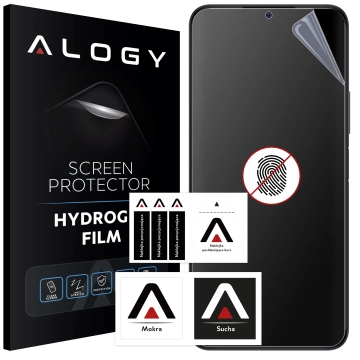 Folia "MATOWA" do Vivo Y21 / Y21s / Y22 / Y22s / Y33 / Y33S / Y35 Hydrożelowa Alogy HydroSkin Matte Pro™ na ekran do etui "BEZ ODCISKU PALCÓW"