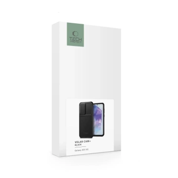 Etui Velar Cam für Samsung Galaxy A55 5G Schwarz