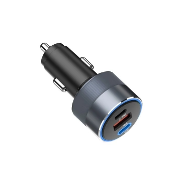 Forcell Autoladegerät 85W 2xUSB-C USB-A Schnellladung