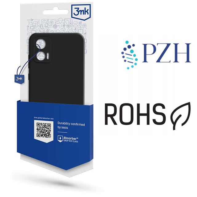 Etui do Motorola Edge 30 Neo 3mk Matt Case obudowa pokrowiec Czarne matowe plecki