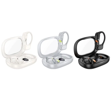 HOCO TWS EA1 Bluetooth-Kopfhörer, kabellos, Weiß, mit Ladeetui