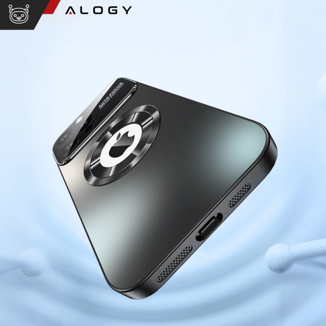 Etui do Apple iPhone 16 Pro obudowa Alogy MagSafe LuxeShield™ Case z ochroną obiektywów do MagSafe Graphite Black