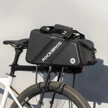 Rockbros 30140090001 Fahrradtasche für Kofferraum 11,6l – Schwarz