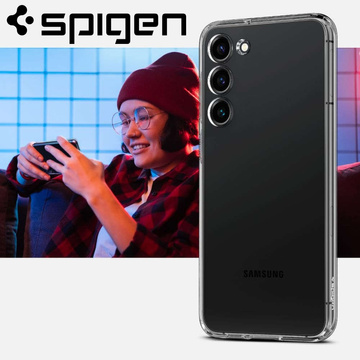 Spigen Liquid Crystal Schutzhülle für Samsung Galaxy S23 Crystal Clear