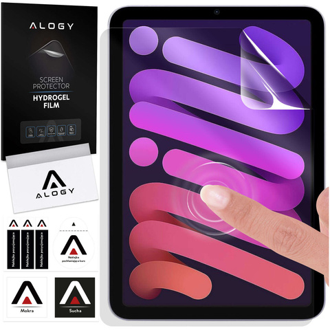 Hydrogel-Schutzfolie für Tablet für Apple iPad Mini 6 2021 8.3 6gen. Alogy-Hydrogel