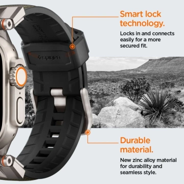 Spigen DuraPro Armor Military Strap Grün für Apple Watch (42/44/45/46/49 mm)