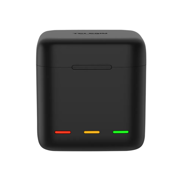 Ładowarka trójkanałowa box Telesin dla GoPro Hero 9 / Hero 10 (GP-BCG-901)