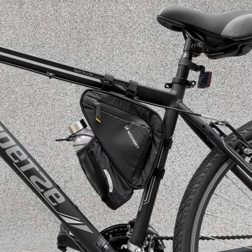 Wozinsky Fahrradtasche unter dem Rahmen 1,5l schwarz (WBB23BK)