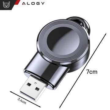 HUB-Splitter Alogy-Adapter für Computer-Laptop mit USB-C auf 3x USB-A 2.0 1x USB-A 3.0 Grau