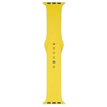 Beline Silikonarmband für Apple Watch 38/40/41mm gelb/gelb