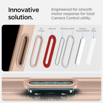 iPhone 16 Pro Max Spigen Ultra Hybrid „T“ Mag MagSafe Hülle Rosa