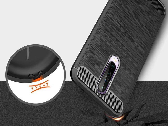 Etui Alogy Rugged Armor do Xiaomi Redmi K30/ Poco X2 czarne + Szkło Alogy