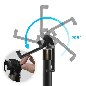 Selfiestick Spigen S530W Czarny/Schwarz Bluetooth 000SS21746