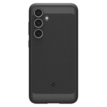 Hülle Black Spice Rugged Armor für Samsung Galaxy S24 FE Mattschwarz
