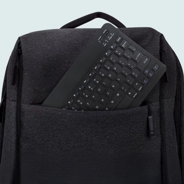 Uniwersalna Klawiatura Bezprzewodowa Bluetooth 10" Windows Android iOS Czarna