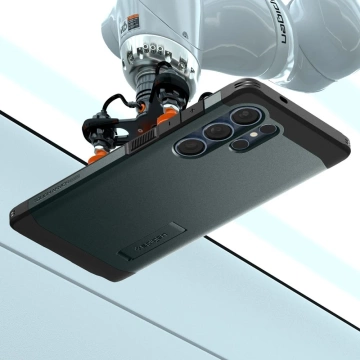 Etui für Samsung Galaxy S25 Ultra Abyss Green Spigen Tough Armor Mag MagSafe