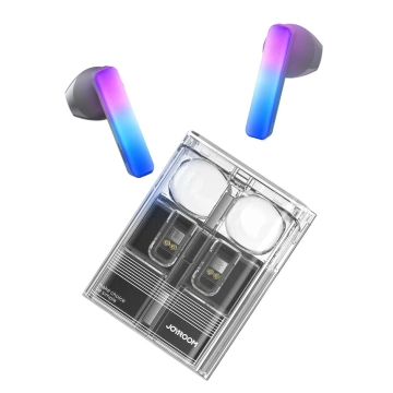 Słuchawki TWS Joyroom JR-TC1 IceLens Series LED Bluetooth 5.3 – Czarne