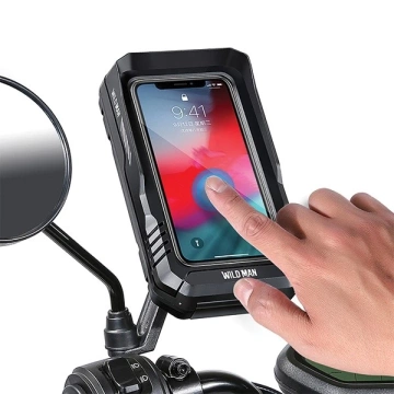 WILDMAN FK3 Fahrrad-Lenkertasche Wasserdicht Schwarz