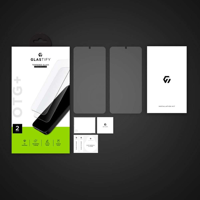 Szkło hartowane GlasTIFY OTG+ 2-pack do Samsung Galaxy S22+ Plus