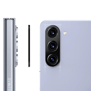 Szkło ochronne na aparat obiektyw do Samsung Galaxy Z Fold 5 nakładka Lens Full Camera Glass czarny