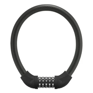 Zapięcie rowerowe na szyfr Rockbros RKS570-BK (czarne)